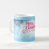Joyeux Noël classique de Mug (Devant gauche)