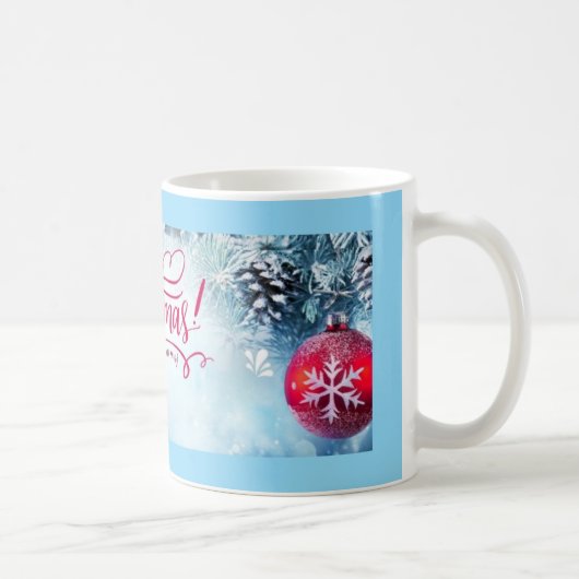 Joyeux Noël classique de Mug (Droite)