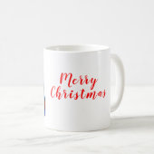 Joyeux Noël classique de Mug (Devant droit)