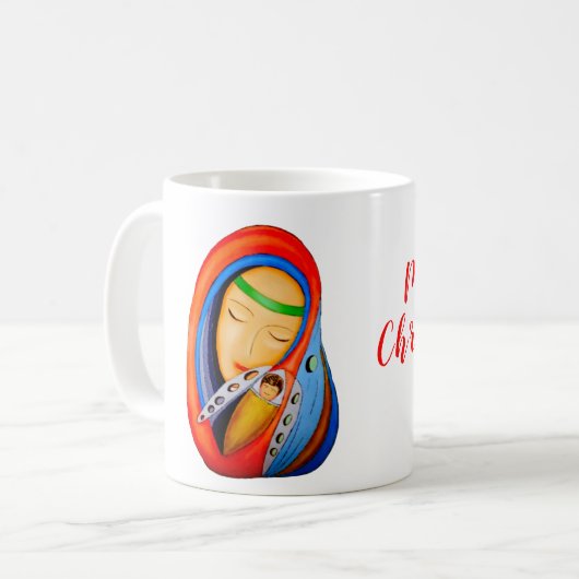 Joyeux Noël classique de Mug (Devant gauche)
