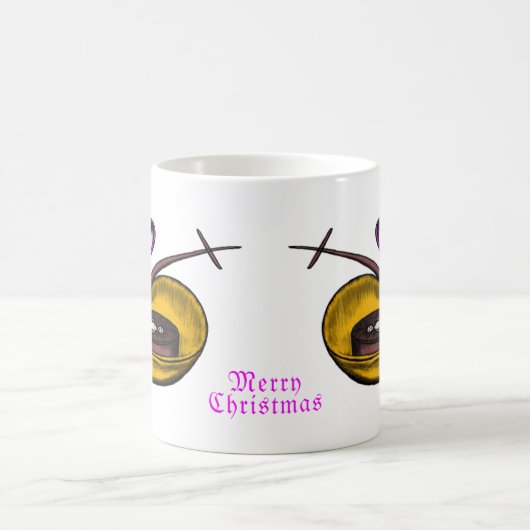 Joyeux Noël classique de Mug (Centre)
