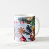 Joyeux Noël classique Mug (Devant droit)