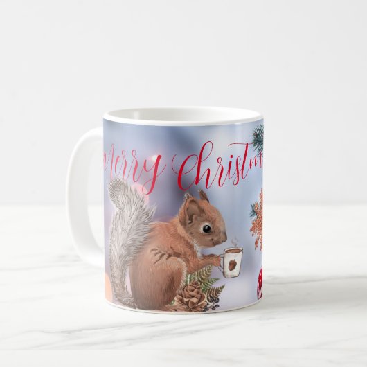 Joyeux Noël classique Mug (Devant gauche)