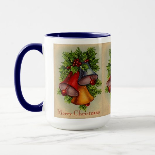 Joyeux Noël cloches Mug (Gauche)