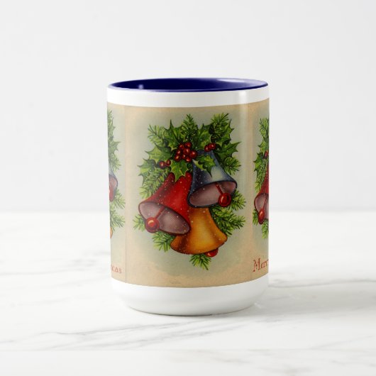 Joyeux Noël cloches Mug (Centre)