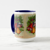 Joyeux Noël cloches Mug (Devant gauche)