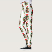joyeux noël cobra serpent leggings (Gauche)