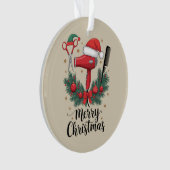 Joyeux Noël Coiffeur Coiffeuse Noël Cheveux (devant)