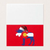 Joyeux Noël Colorado Moose (Outside Unfolded)