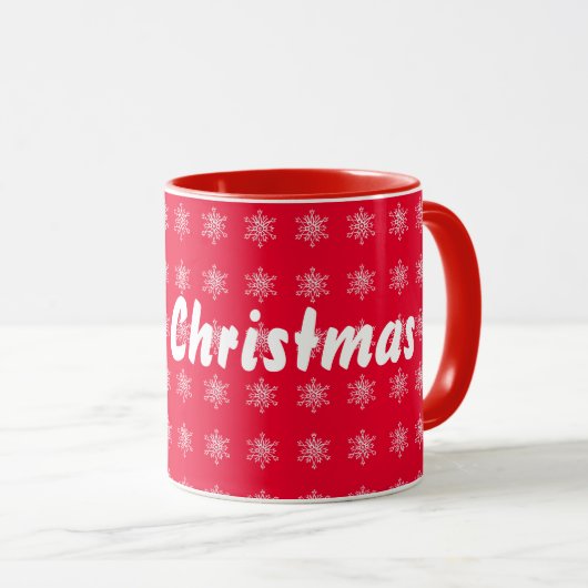 Joyeux Noël Combo Mug (Devant droit)