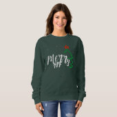 Joyeux Noël comme c'est pas possible Sweatshirt - (Devant entier)