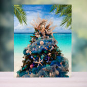 Joyeux Noël côtier Plage tropicale Holiday Tree (Neutre)
