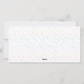 Joyeux Noël couleur neige 2 Photo Carte de vacance (Dos)