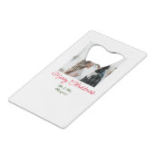 Joyeux Noël couple photo ajouter nom heureux vacan (Dos Angle)