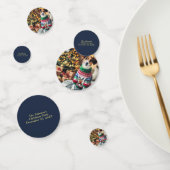 Joyeux Noël Custom Texte Table photo Confetti (Groupe)