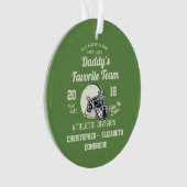 Joyeux Noël Daddy's Favorite Team Football (devant)