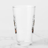 Joyeux Noël dans un verre de vin (Gauche)