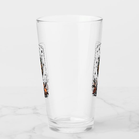 Joyeux Noël dans un verre de vin (Droite)