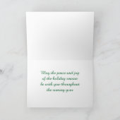 Joyeux Noël de carte de Noël de Nashville (Intérieur)