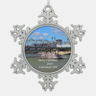 Joyeux Noël de Cincinnati, OH ornement