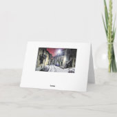 Joyeux Noël de la carte Italie Montestrutto (Dos)