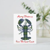 Joyeux Noël de la carte postale de Côte Est (Debout devant)