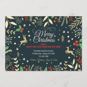 Joyeux Noël de New Home Faire-part de vacances