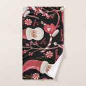 Joyeux Noël de notre famille (Serviette à main)