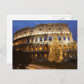 Joyeux Noël de Rome Carte postale (Devant / Derrière)