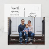 Joyeux Noël de tous les temps, carte de vœux photo (Devant / Derrière)