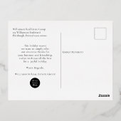 Joyeux Noël de vacances Poinsettia Wreath Business (Verso)