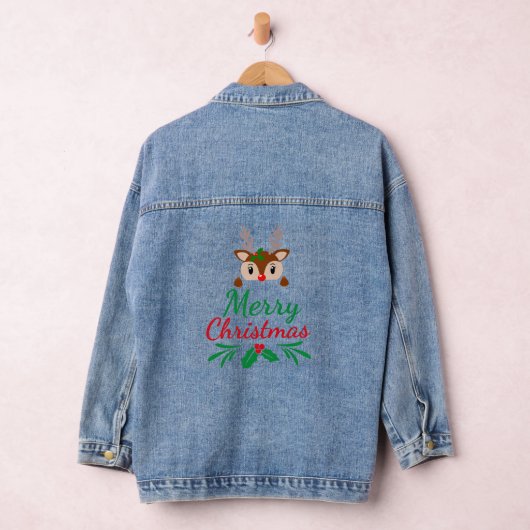 joyeux Noël Denim Jacket (Hangar)
