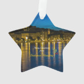 Joyeux Noël depuis Budapest, Hongrie, (dos)