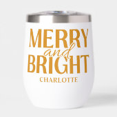 Joyeux Noël doré brillant (Avant)