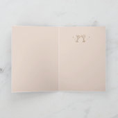Joyeux Noël douce carte de vacances (Intérieur)