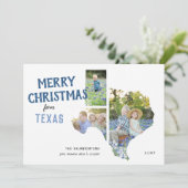 Joyeux Noël du Texas Trois Cartes photos (Debout devant)