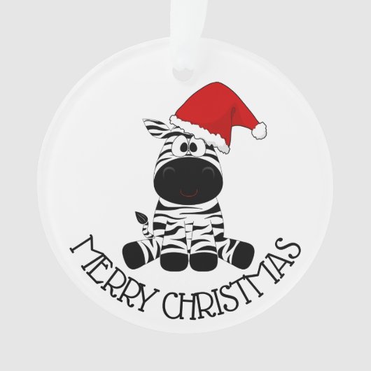 Joyeux Noël EDS Warrior Zebra Ribbon (devant)