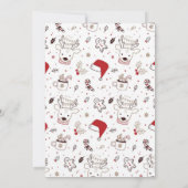 Joyeux Noël Elegant Carte Aquarelle (Dos)