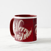 Joyeux Noël en Mug Rouge (Devant gauche)