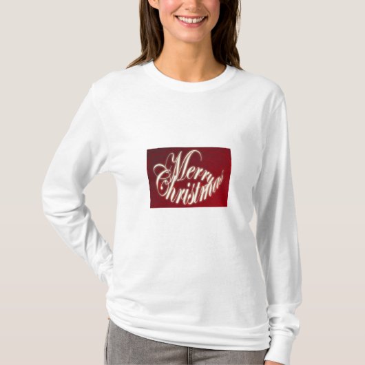 Joyeux Noël en T-shirt rouge (Devant)