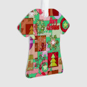 Joyeux Noël en toute transparence formes géométriq (devant)