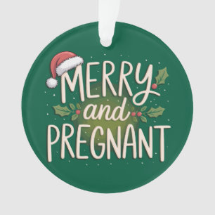 Joyeux Noël enceinte annonce de grossesse