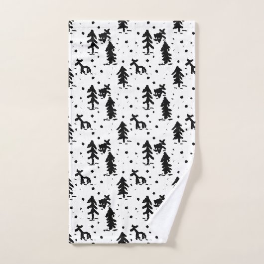 Joyeux Noël! Ensemble de serviettes de bain (Serviette à main)