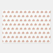 Joyeux Noël Ensemble de trois feuilles de papier d (Devant)