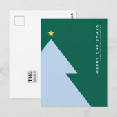 JOYEUX NOËL Entreprise Société Carte de voeux d'en (Devant / Derrière)