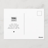 JOYEUX NOËL Entreprise Société Carte de voeux d'en (Dos)