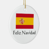 Joyeux Noël espagnol ornement (Droite)