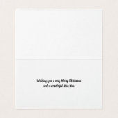 Joyeux Noël et Bonne Année (Inside Unfolded)