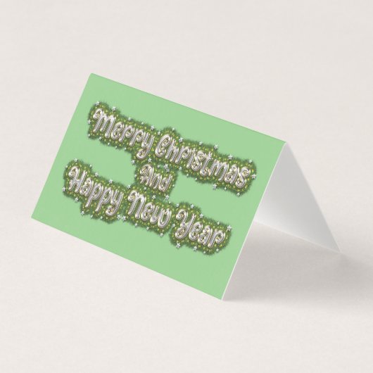 Joyeux Noël Et Bonne Année (Front)