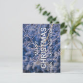 Joyeux Noël et Bonne année carte (Debout devant)